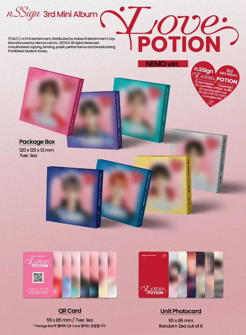 N.SSIGN - LOVE POTION (NEMO VER.)