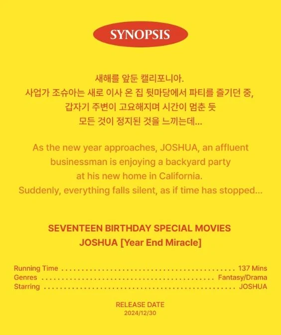 JOSHUA (SEVENTEEN) - HAPPY JOSHUA DAY BIRTHDAY BOX VER.4
