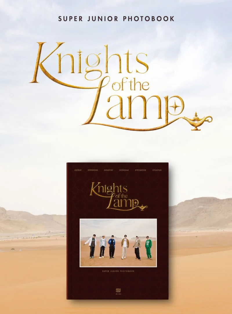 SUPER JUNIOR - KNIGHTS OF THE LAMP (PHOTOBOOK)