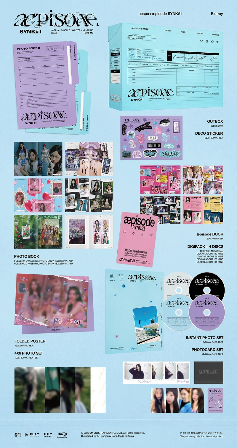 AESPA - ӔPISODE SYNK#1 (DVD/ BLU-RAY/ DIGITAL CODE)
