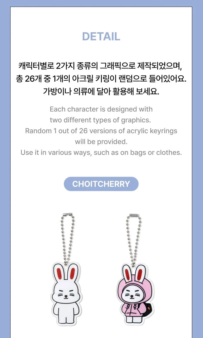 SEVENTEEN - ACRYLIC KEYRING LUCKY DRAW ('MINITEEN' MD)