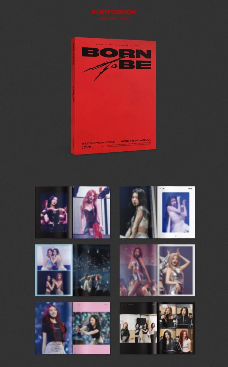 ITZY - 2ND WORLD TOUR 'BORN TO BE' IN SEOUL (BLU-RAY/ DVD)