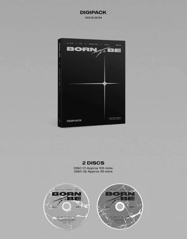 ITZY - 2ND WORLD TOUR 'BORN TO BE' IN SEOUL (BLU-RAY/ DVD)