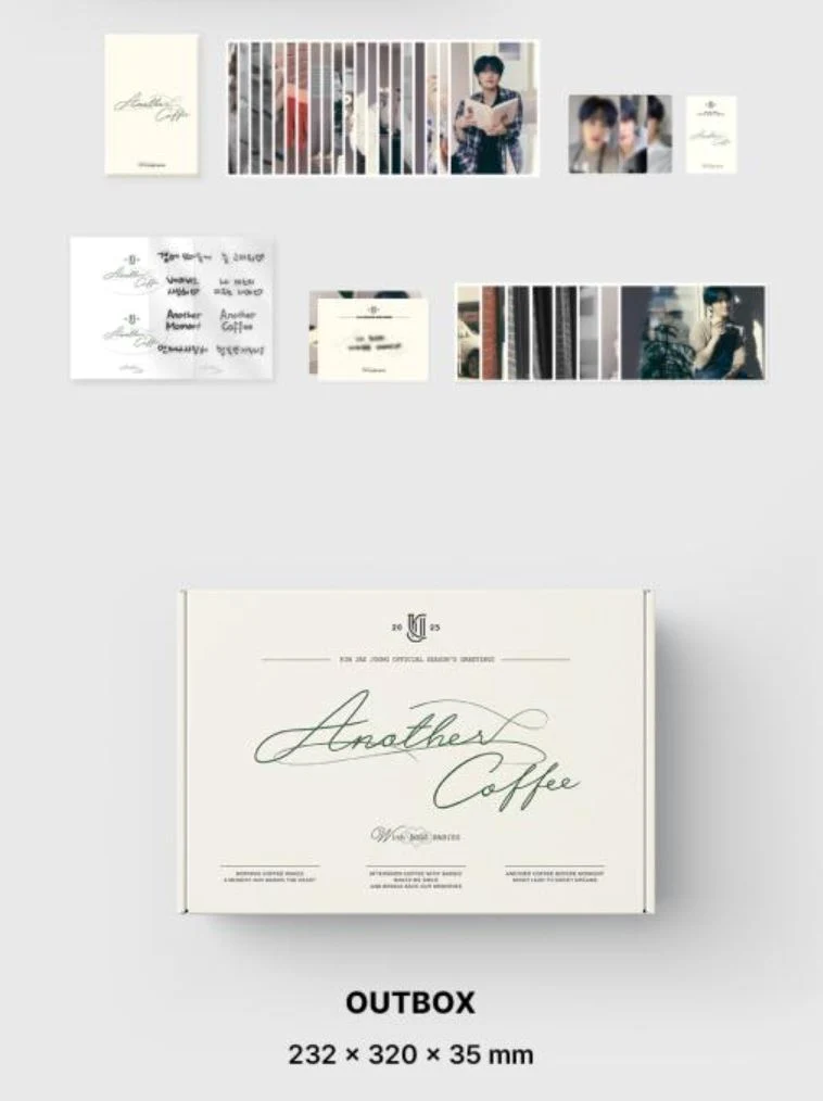 KIM JAE JOONG - OFFICIAL 2025 SEASON'S GREETINGS (ANOTHER COFFEE)