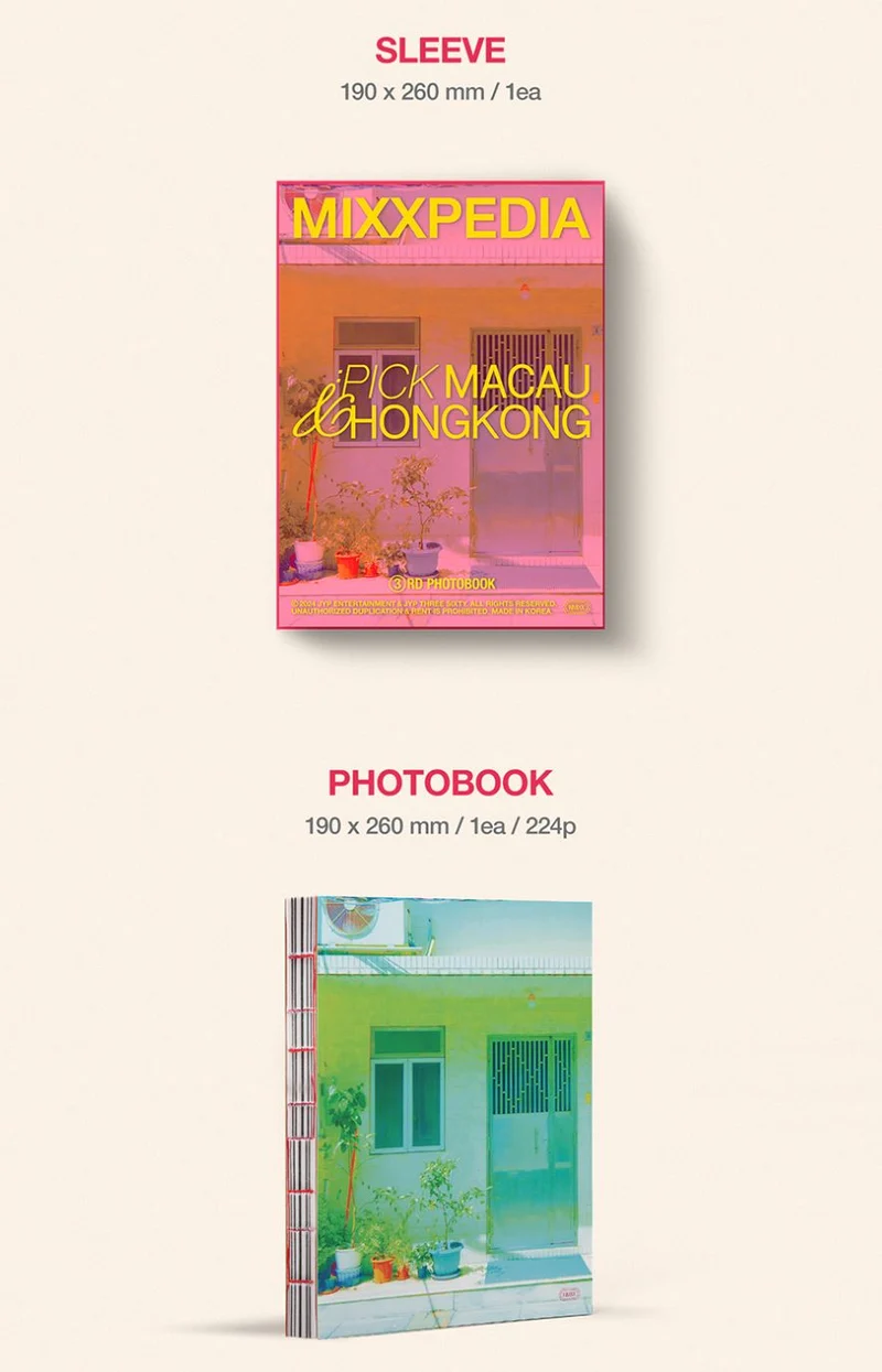 NMIXX - 3RD PHOTOBOOK (MIXXPEDIA : PICK MACAU & HONGKONG)