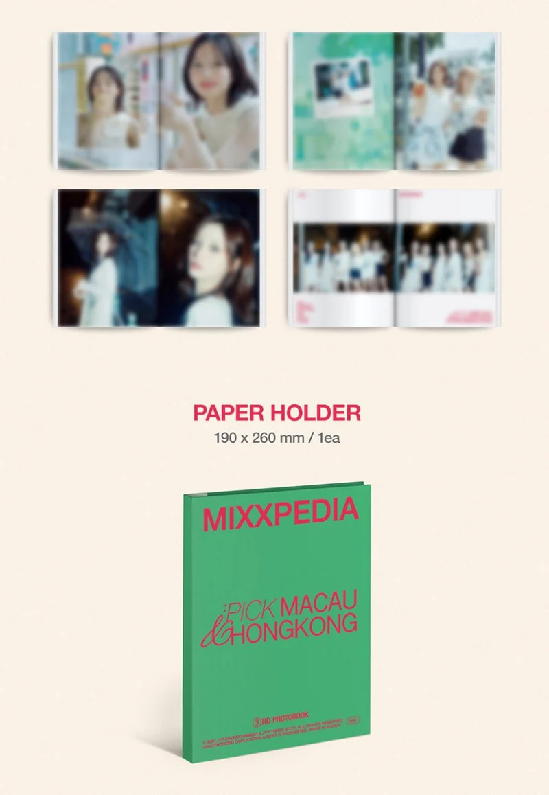 NMIXX - 3RD PHOTOBOOK (MIXXPEDIA : PICK MACAU & HONGKONG)