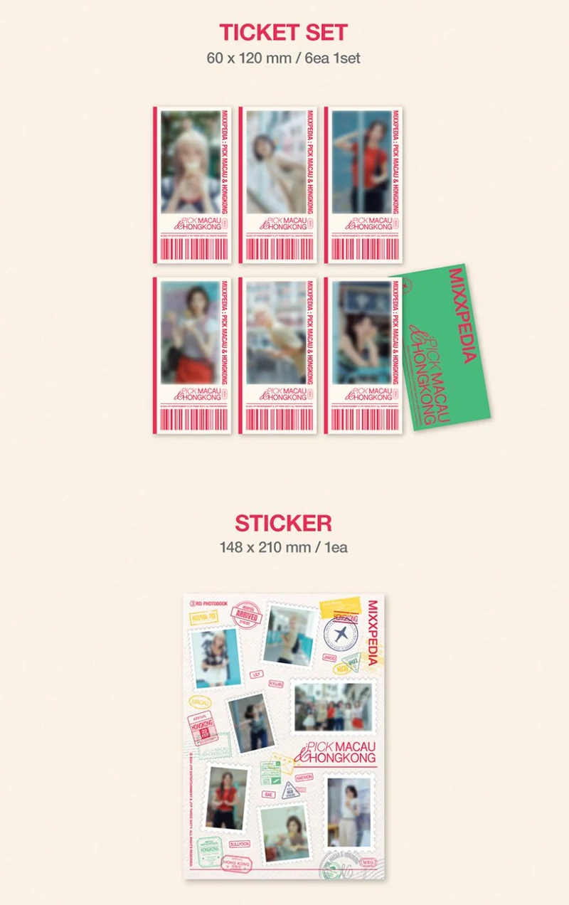 NMIXX - 3RD PHOTOBOOK (MIXXPEDIA : PICK MACAU & HONGKONG)