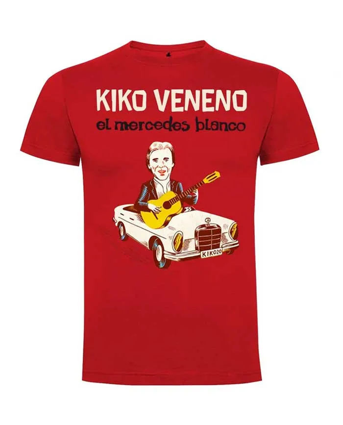 Kiko Veneno - Camiseta "El mercedes blanco"