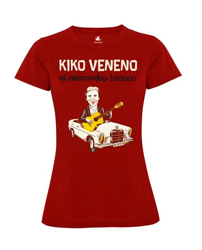 Kiko Veneno - Camiseta "El mercedes blanco"