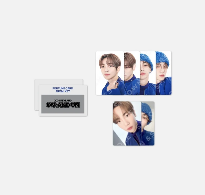 [SHINEE] Key : 2024 Keyland ON : And ON [1st] Fortune Scratch Set