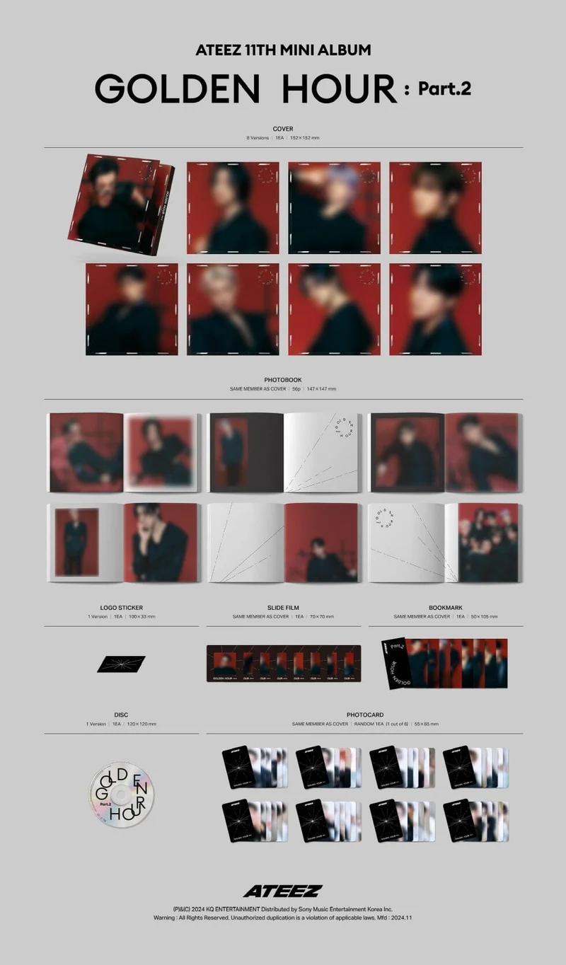 ATEEZ - GOLDEN HOUR: PART.2 (DIGIPAK VER.)