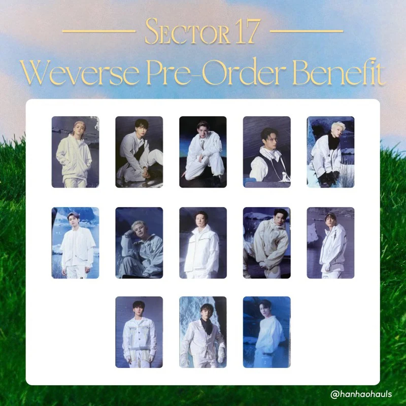 [SEVENTEEN] Sector 17 : POB Photocard