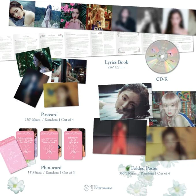 IRENE (RED VELVET) - LIKE A FLOWER (CASE VER.)