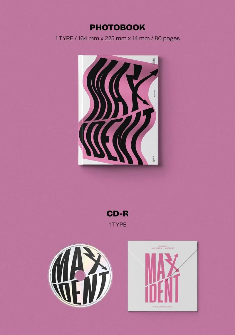 STRAY KIDS - MAXIDENT LIMITED EDITION GO VER. (7TH MINI ALBUM)