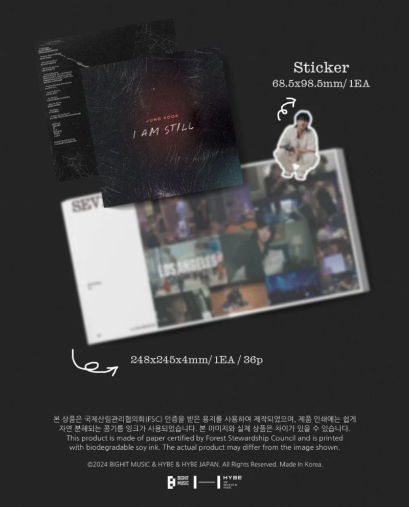 JUNG KOOK (BTS) - 'I AM STILL' PROGRAM BOOK