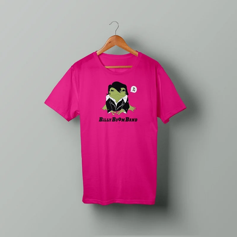 Billy Boom Band - Camiseta Purón Fucsia