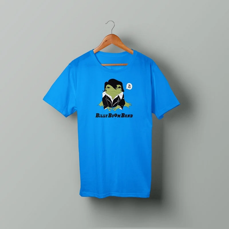Billy Boom Band - Camiseta Purón Azul