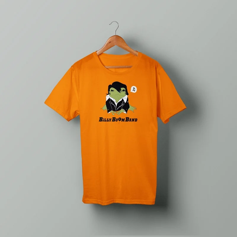 Billy Boom Band - Camiseta Purón Naranja