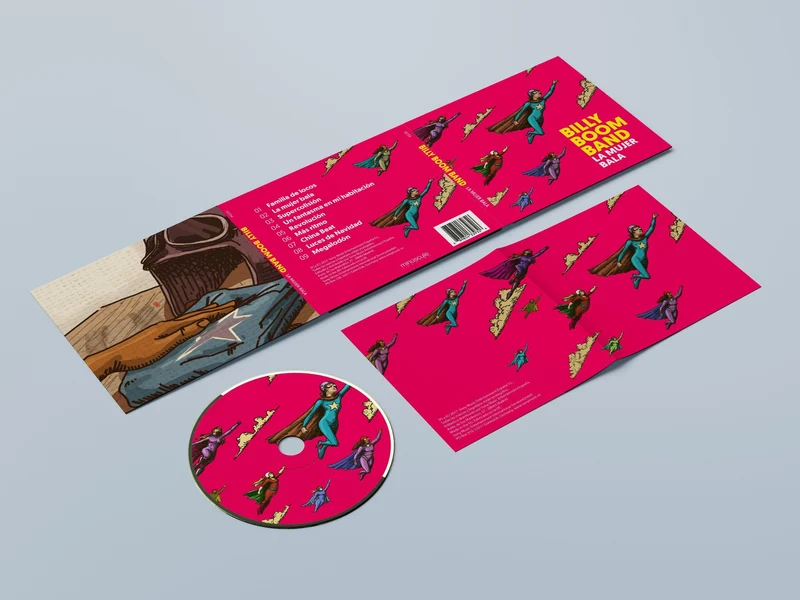 Billy Boom Band - CD + DVD "La Mujer Bala"