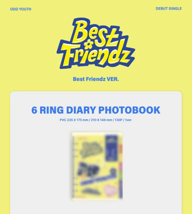 ODD YOUTH - BEST FRIENDZ (BEST FRIENDZ VER.)