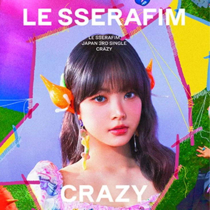 LE SSERAFIM - CRAZY (3RD JAPAN SINGLE) SOLO EDITION