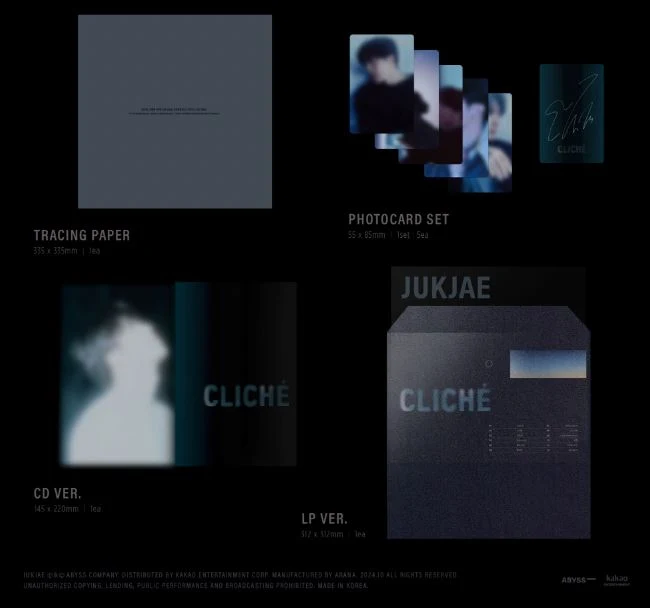 JUKJAE - CLICHÉ (SPECIAL PACKAGE)