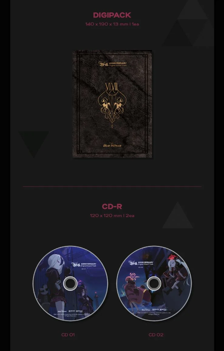 BLUE ARCHIVE - 3RD ANNIVERSARY OST