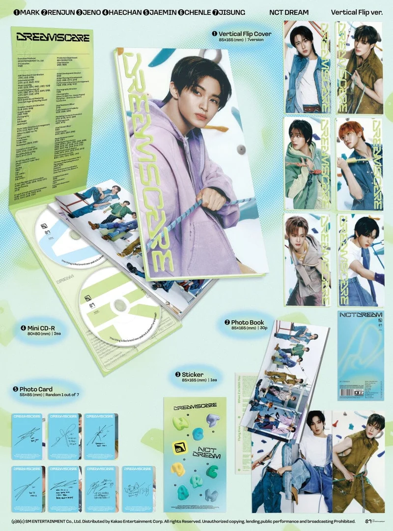NCT DREAM - DREAMSCAPE (VERTICAL FLIP VER.)