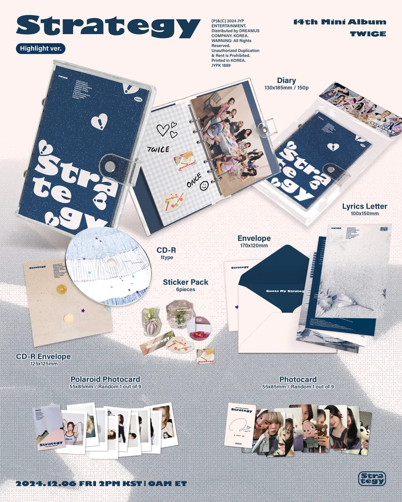 TWICE - STRATEGY (HIGHLIGHT VER.)