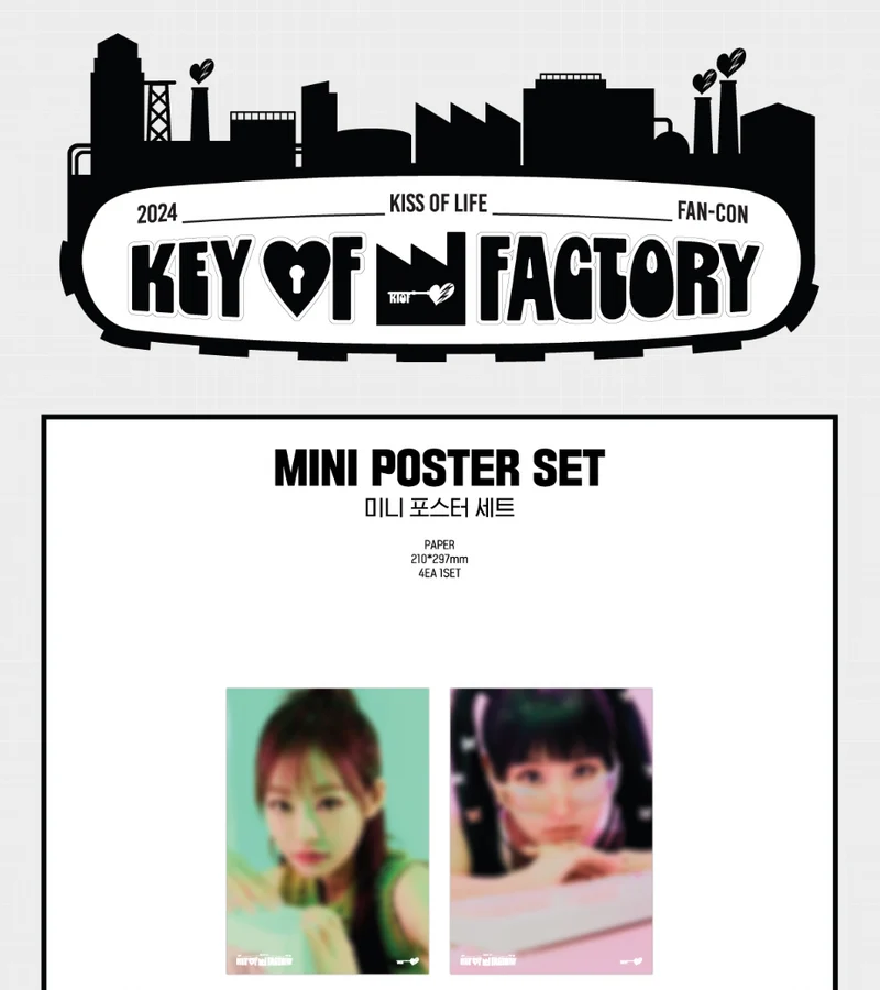 KISS OF LIFE - 2024 FAN-CON 'KEY OF FACTORY' MD 2