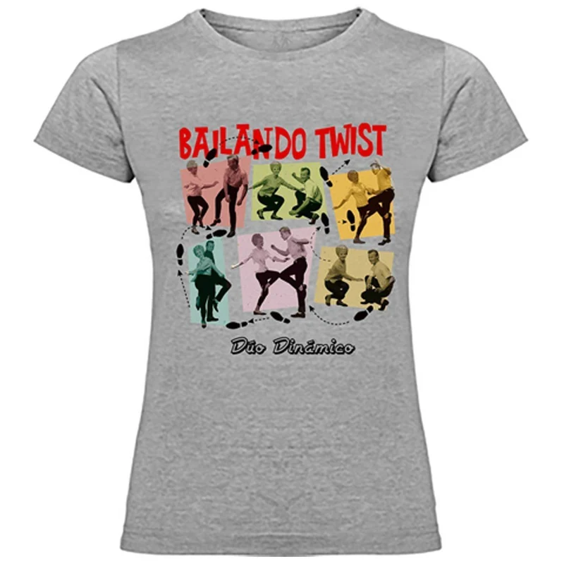El Dúo Dinámico - Camiseta Chica "Bailando el twist"