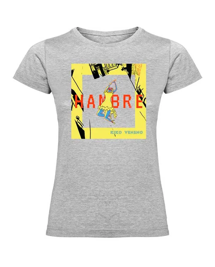 Kiko Veneno - Camiseta "Hambre" Gris
