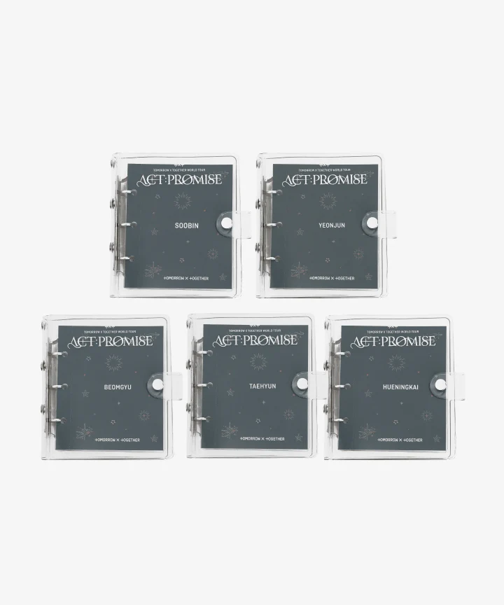 [TXT] World Tour : : Mini Photocard Binder