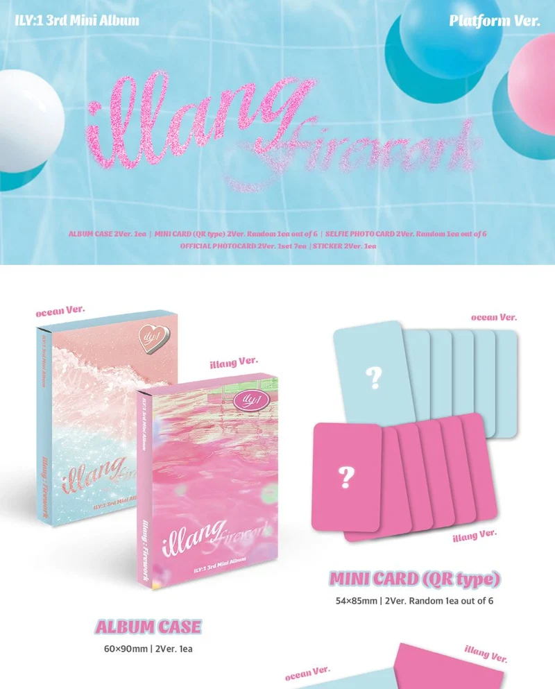 ILY:1 - ILLANG:FIREWORK (3RD MINI ALBUM) PLATFORM VER.