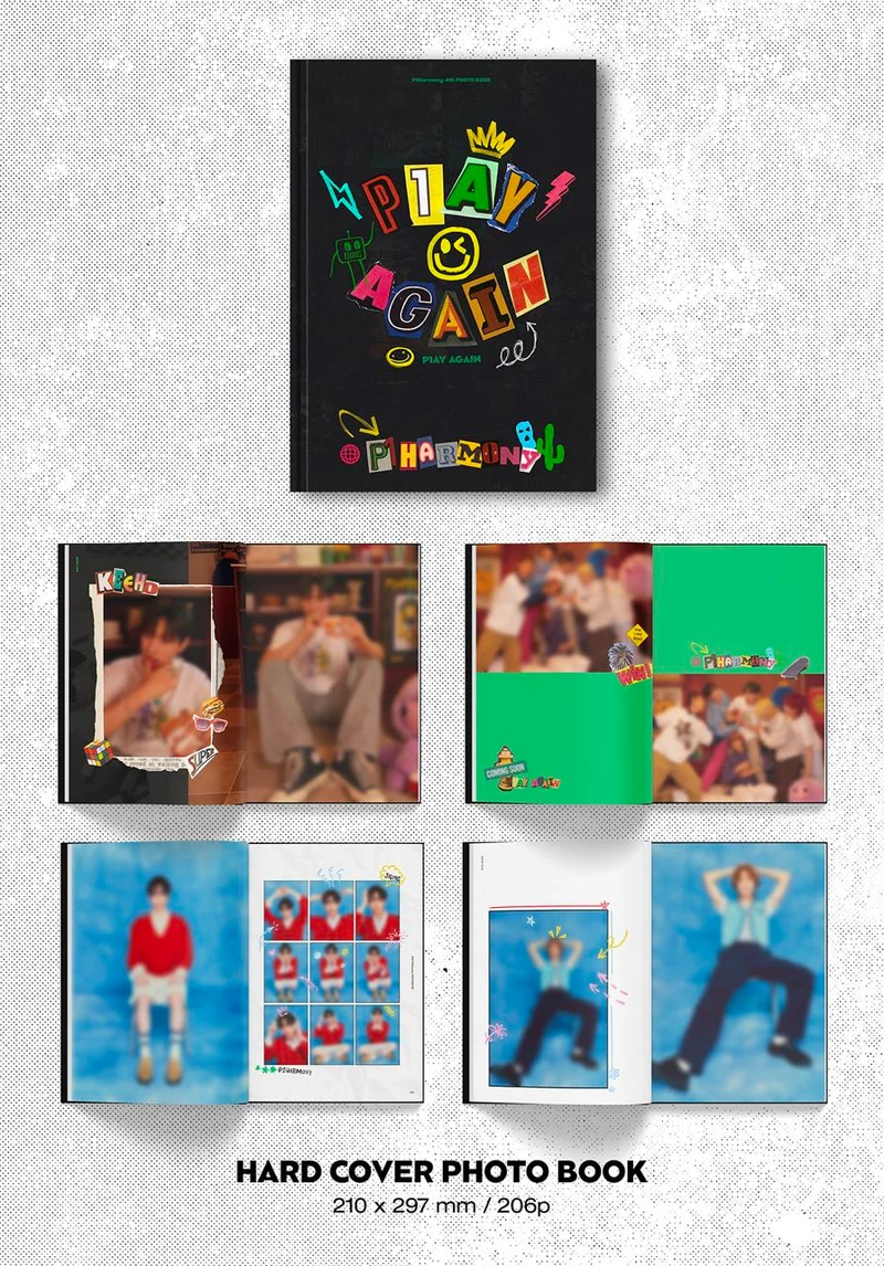 P1HARMONY - P1AY AGAIN (4TH PHOTO BOOK)