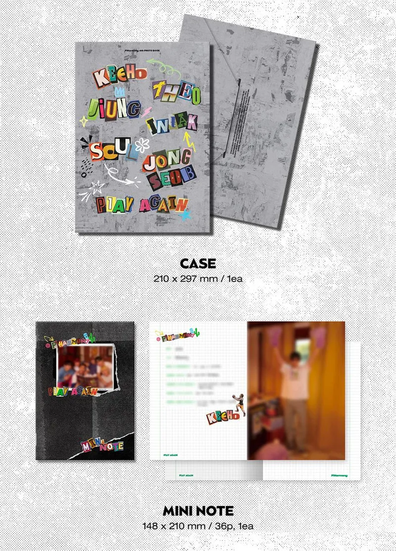 P1HARMONY - P1AY AGAIN (4TH PHOTO BOOK)