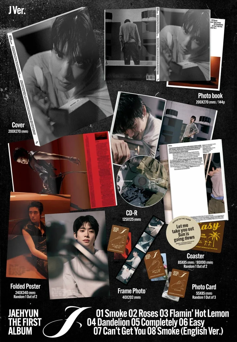 JAEHYUN - J (THE 1ST ALBUM) J VER.