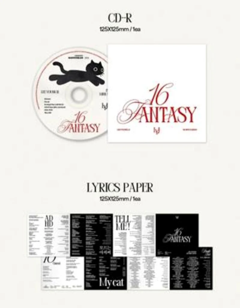 LEE YOUNG JI - 16 FANTASY (1ST MINI ALBUM) PHOTOBOOK VER.