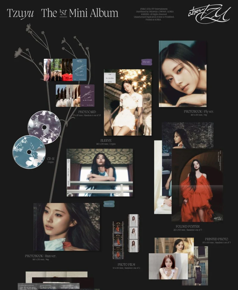 TZUYU (TWICE) - ABOUTZU (THE 1ST MINI ALBUM)