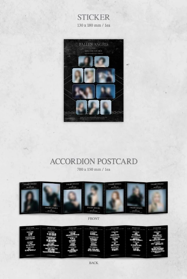 DREAMCATCHER - 'FALLEN ANGELS' 2024 PHOTOBOOK