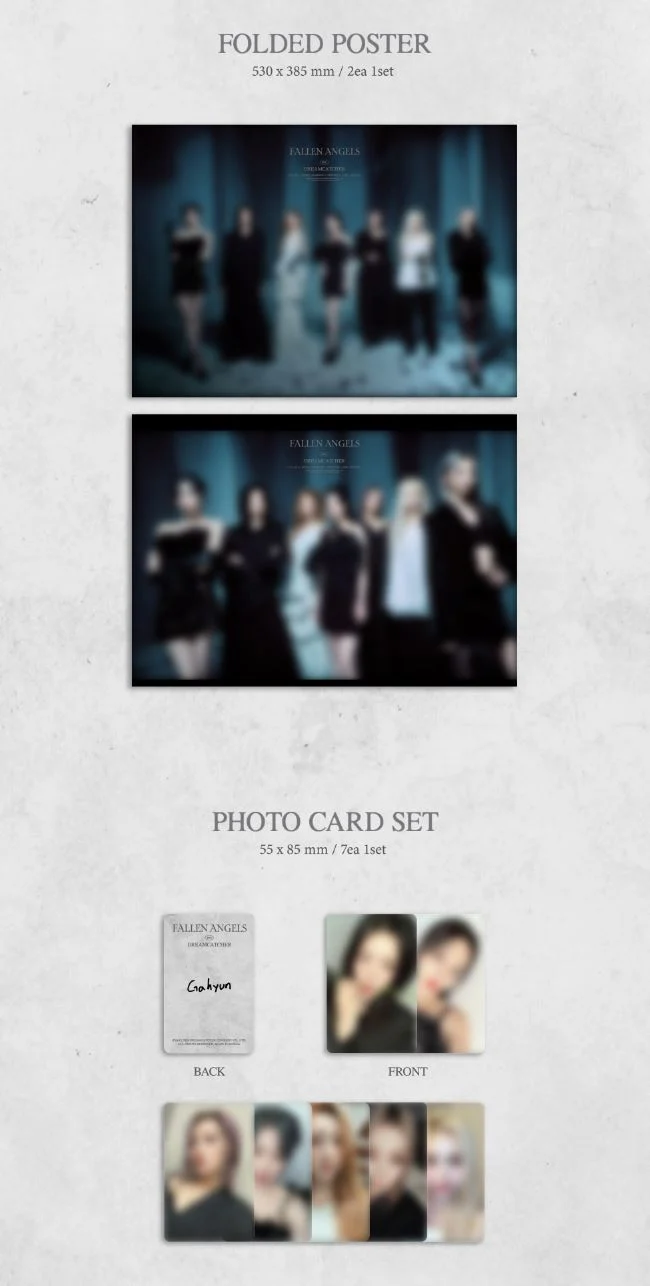 DREAMCATCHER - 'FALLEN ANGELS' 2024 PHOTOBOOK