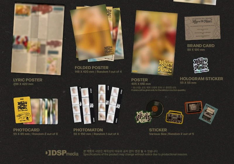 KARD - WHERE TO NOW? (PART.1 : YELLOW LIGHT) (7TH MINI ALBUM)