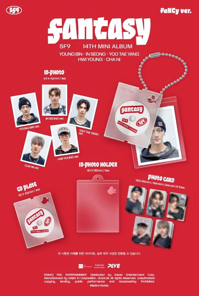 SF9 - FANTASY (14TH MINI ALBUM) FANCY VER.