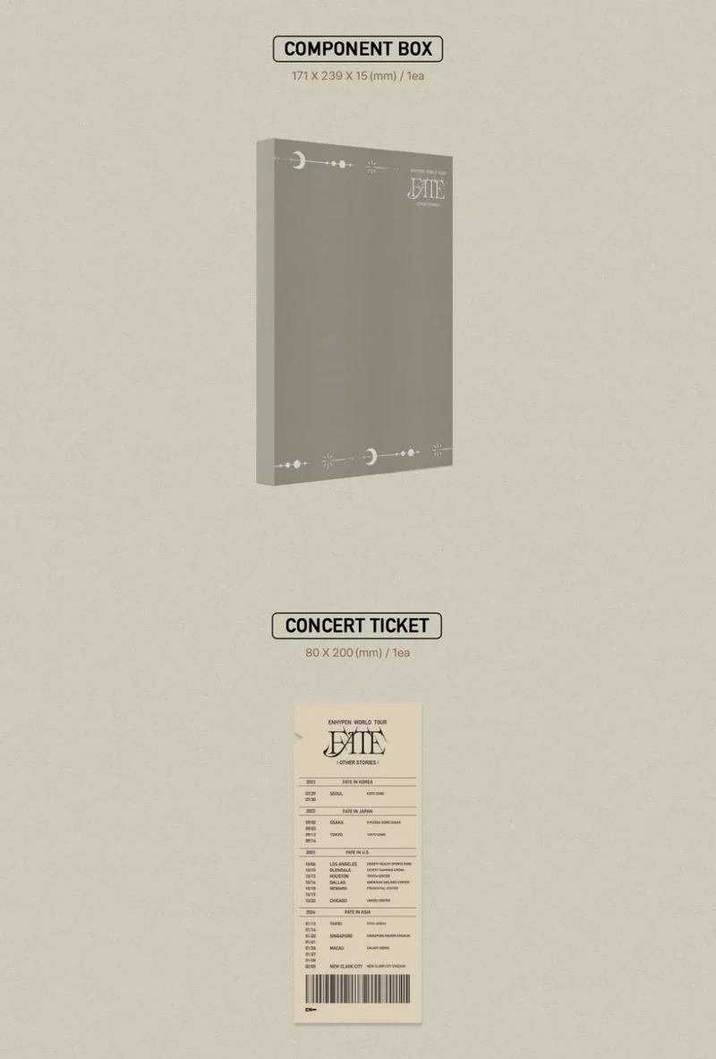 ENHYPEN - WORLD TOUR ‘FATE’