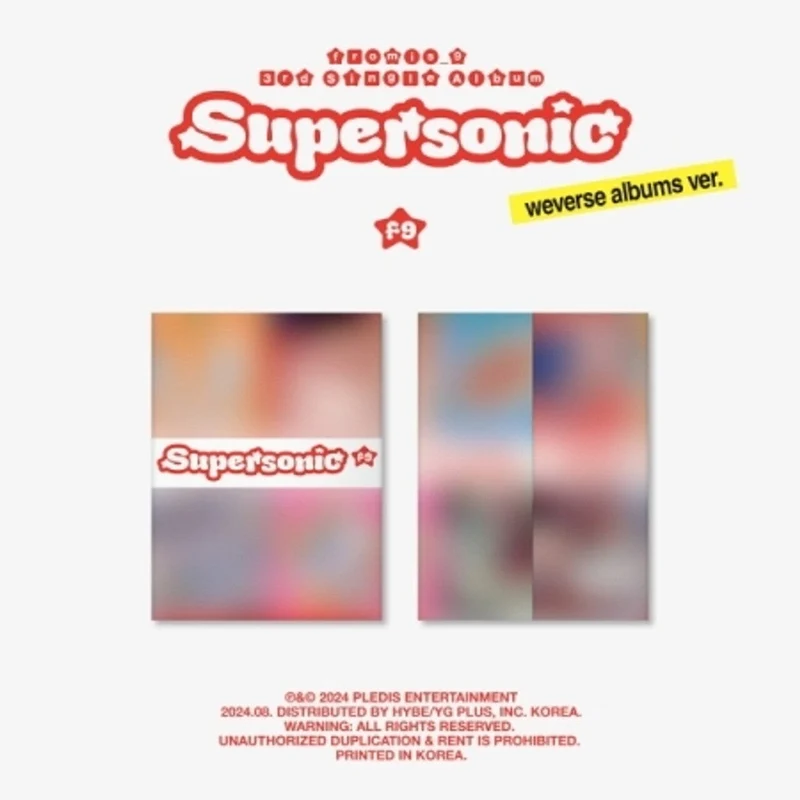 FROMIS_9 - SUPERSONIC (3RD SINGLE ALBUM) WEVERSE ALBUMS VER.