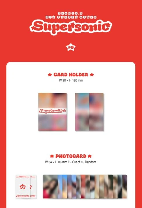 FROMIS_9 - SUPERSONIC (3RD SINGLE ALBUM) WEVERSE ALBUMS VER.