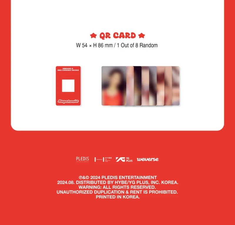 FROMIS_9 - SUPERSONIC (3RD SINGLE ALBUM) WEVERSE ALBUMS VER.