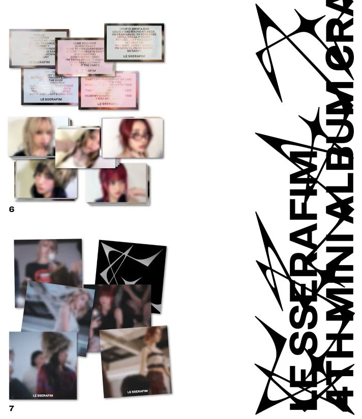 LE SSERAFIM - CRAZY (4TH MINI ALBUM) COMPACT VER.