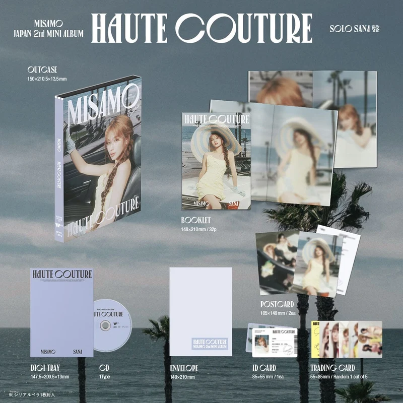 MISAMO - HAUTE COUTURE (JAPAN 2ND MINI ALBUM) LIMITED SOLO
