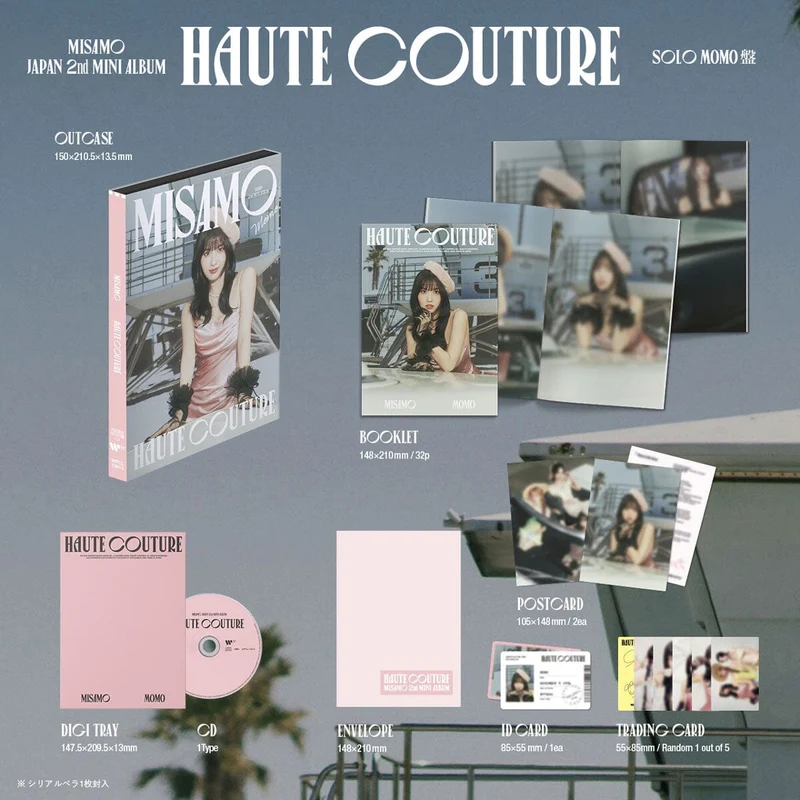 MISAMO - HAUTE COUTURE (JAPAN 2ND MINI ALBUM) LIMITED SOLO